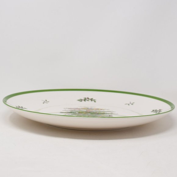 Spode Christmas Tree Platter Round Melamine 14" New Holiday Tray Serving Festive - Picture 10 of 13